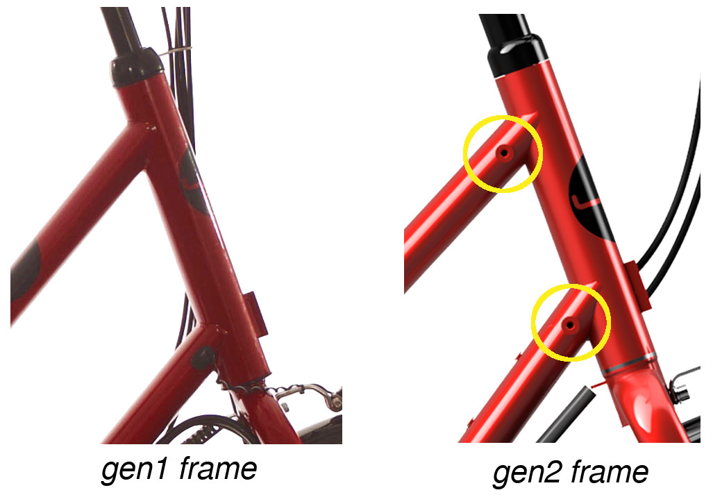 gen1 vs gen2 frames bike43 long tail