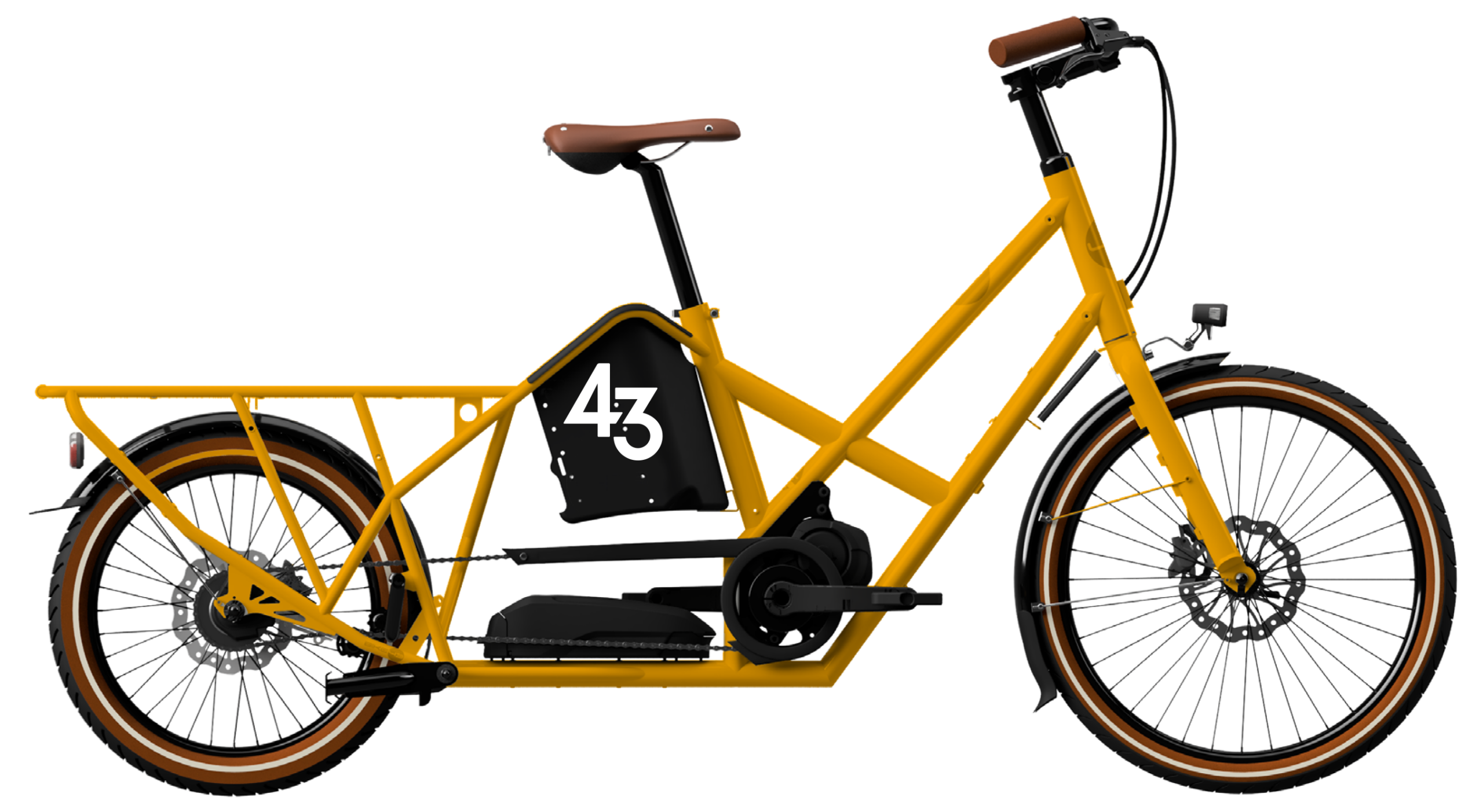 tail cargo bike - 43, the family electric bike